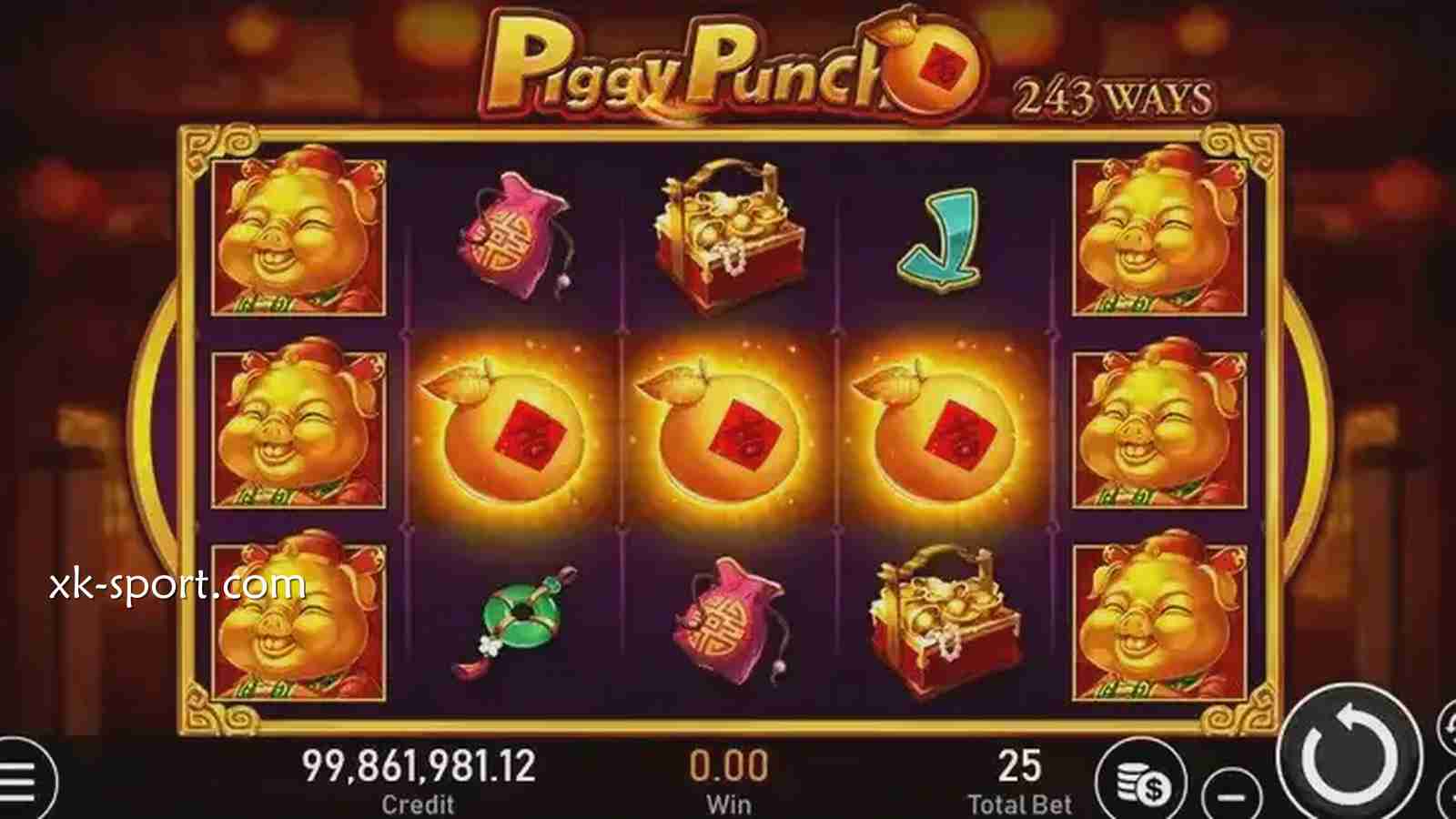 《金猪爆吉》游戏投注界面｜乐竞体育