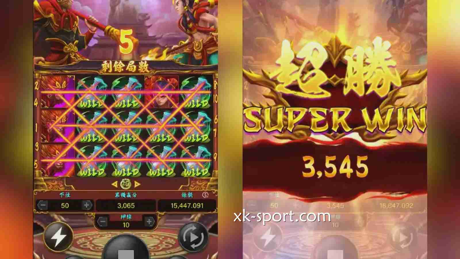 喜欢神话故事的玩家，一定来乐竞体育体验《神通对决》老虎机