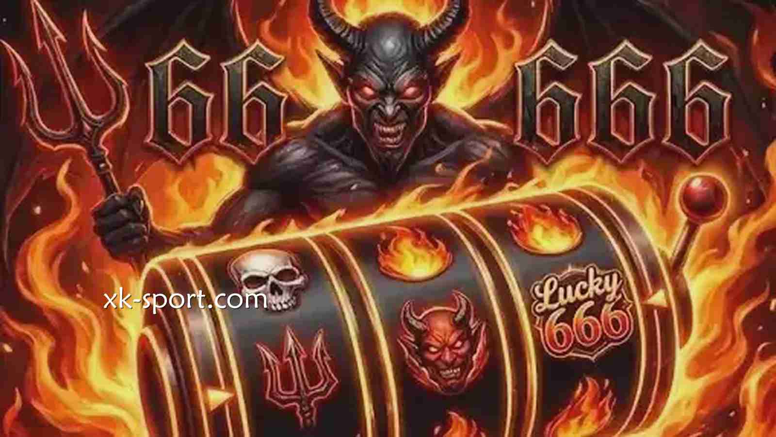 通过乐竞体育《666》老虎机进入经典恶魔主题